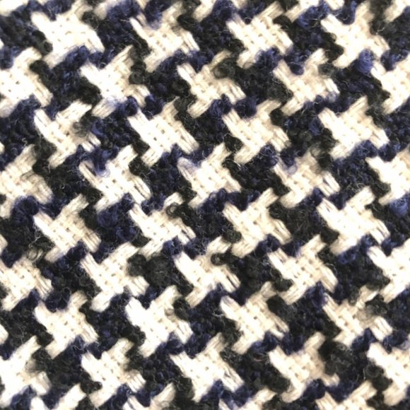 Black and White Houndstooth Flounce Dress - Picture 6 of 11